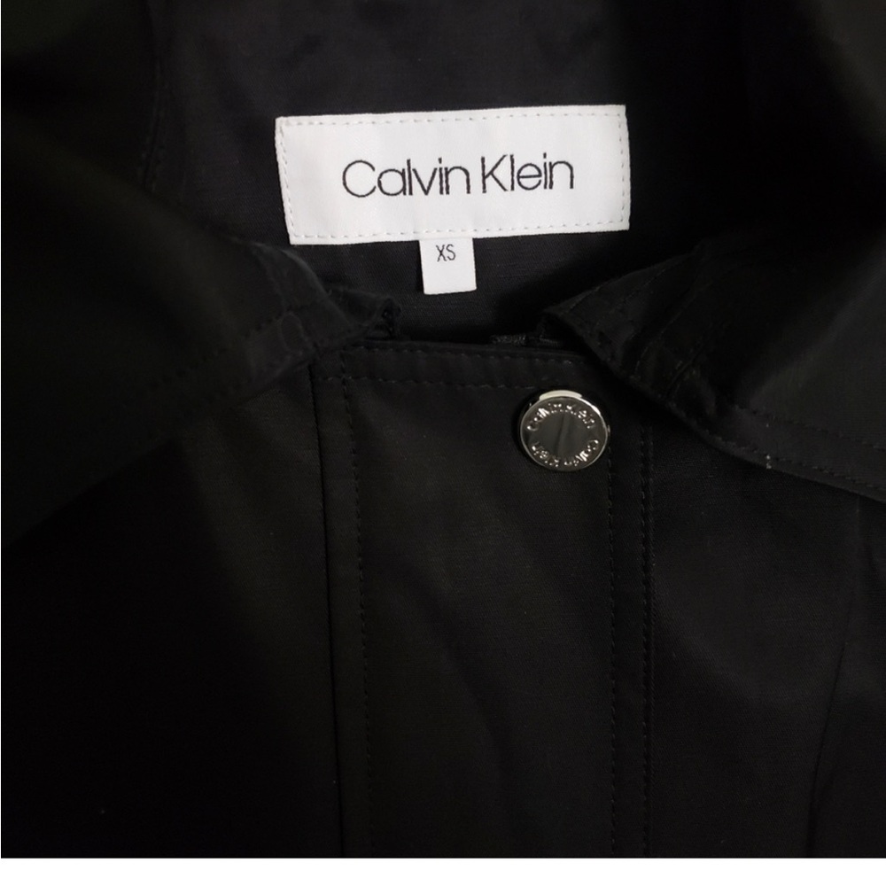 Calvin Klein Hooded A-Line Raincoat XS - Picture 12 of 12